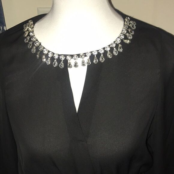 L’Atiste by Amy Semi-Sheer Peplum Blouse - Picture 2 of 7